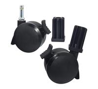 Baoblaze Lot de 2 roulettes verrouillables faciles à Installer (70360) pour Barbecue