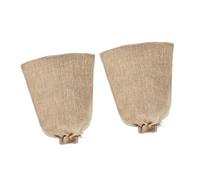 Baoblaze Lot de 2 Sacs de Protection hivernale en Toile de Jute pour Plantes et arbustes, idéal pour Les Conditions Hivernales, 100x120cm