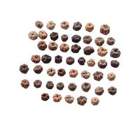 Baoblaze Lot de 50 Mini gousses de Putka, Mini citrouilles, matériaux Faits à la Main, Ornements, Fruits secs, Remplissage de Vase pour Pot-pourri, Mariage,