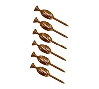 Baoblaze Lot de 6 Tees de Golf Stables, Fournitures de Golf, Porte-balles de Golf pour Adultes, intérieur et extérieur, CafÉ