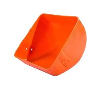 Baoblaze Mangeoire Piglet Abreuvoir Polypropylène Bol Trog Fixation Renforcée Robuste et Résistante Adapté Aux Fermes Porcines Petits Animaux Élevages, Orange