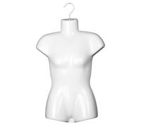 Baoblaze Mannequin Suspendu pour Femme, Crochet, Accessoire de Torse galbé, Affichage du Corps, pour Lingerie, Costume Formel, Hauteur 50cm
