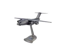Baoblaze Maquette Avion de Transport Y-20 Réplique Modèle d'avion Avion Militaire Avion Cargo Fuselage Métallique Ailes et Moteurs Soignés Support de Présentation pour Décoration Cabinet Cadeau