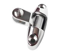 Baoblaze Marine Deck Hinge Accessoire de Montage Pont Bimini Support Charnière Bateau en Acier Inoxydable Réparation pour Abri Kayak Canoë Adapté Navigation Pr, Type de Boulon