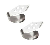 Baoblaze Médiators Portables et Réglables pour Instruments à Cordes, Compatibles avec Basse, Guitare Acoustique, électrique, Classique et Banjo, 2x Pouce