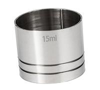 Baoblaze Mesureur Acier Inoxydable Jigger Outil Dosage Tasse Graduée Accessoire Bartender Fonction pour Utilisation à La Maison Événement Décoration Ca, 25ml
