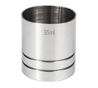 Baoblaze Mesureur Acier Inoxydable Jigger Outil Dosage Tasse Graduée Accessoire Bartender Fonction pour Utilisation à La Maison Événement Décoration Ca, 35ml