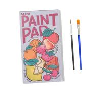 Baoblaze Mini carnet de peinture aquarelle de voyage, livre de coloriage pour enfants, souvenir d'artiste, fête, pour adultes
