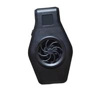 Baoblaze Mini Refroidisseur d'aquarium, Ventilateur de Refroidissement étanche, Portable, réglable, pour Eau Douce, Chats, Reptiles, Noir