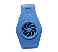 Baoblaze Mini Refroidisseur d'aquarium, Ventilateur de Refroidissement étanche, Portable, réglable, pour Eau Douce, Chats, Reptiles, Bleu