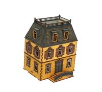 Baoblaze Modèle de Maison en Bois à l'échelle 1:72, Assemblage à Faire soi-même, Puzzle 3D, modèle de Construction d'architecture créative pour Adolescents et