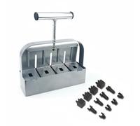 Baoblaze Moulageur de Mottes de Terre Outil de Semis Presse Mottes Bloc de Terre Manuel pour Organisation Nette des Semis et Enracinement Régulier Adapté aux, Style to 1