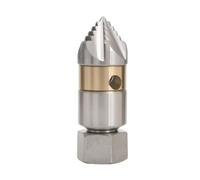 Baoblaze Nettoyeur Haute Pression Buse Rotative Débouche Canalisation Buse de Pression Embout de Nettoyage Construction Robuste Anti Haute Pression Convient, M22, Filetage Interne M22, 15L/Min