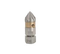 Baoblaze Nettoyeur Haute Pression Buse Rotative Débouche Canalisation Buse de Pression Embout de Nettoyage Construction Robuste Anti Haute Pression Convient, M22, Filetage Interne M22, 40L/Min