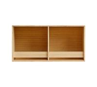 Baoblaze Nichoir à perruches, nid en Bois pour perroquets, Maison d'élevage pour inséparables, 2 Grilles 60cmx30cm