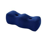 Baoblaze Oreiller de Jambe surélevé pour Les Jambes, Coussin Ergonomique, Fournitures, Accessoires, Oreiller de Soutien du Genou Respirant pour la Maison et, Bleu