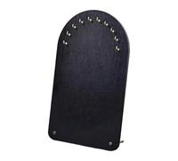 Baoblaze Organisateur de Colliers, Accessoires Photo et Cadeaux pour la Vente, Support à Bijoux Robuste pour étagère de Salon, Chambre ou dortoir, Noir