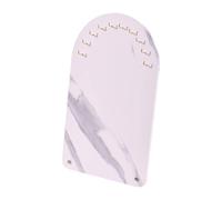 Baoblaze Organisateur de Colliers, Accessoires Photo et Cadeaux pour la Vente, Support à Bijoux Robuste pour étagère de Salon, Chambre ou dortoir, Blanc