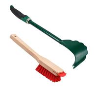 Baoblaze Outil de raclage de Plateau de Tondeuse à Long Manche, Outil de Nettoyage de Coupe-Bordures, Nettoyeur de de Tondeuse à Gazon pour Jardin