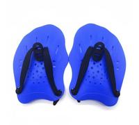 Baoblaze Palette d'Entraînement Natation Plaquettes de Main Palmes de Main Accessoire de Piscine Hydrodynamique Améliorée Grâce aux Orifices de Drainage , Bleu , Adulte