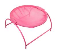 Baoblaze Panier pour Chat Lit pour Chat Nid pour Chat Hamac pour Chat Cadre Métallique Solide Couchage Suspendu Design Discret Qui S’intègre au Décor Adapté à, Rose, Lit pour Chat D Été