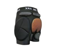 Baoblaze Pantalon de Protection de Ski Short de Choc avec Panneaux Blindés Hanches Siège Jambes Ajustement Sûr Matière Souple Maille Mouvement Libre Adapté Snowboard Entraînement , XL