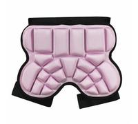 Baoblaze Pantalon Protecteur Culotte Rembourrée Short de Protection Coussin de Hanche Coque de Coccyx Pads Moulés Couvrants pour Hanches Cuisses et Bassin , Rose , Taille Unique