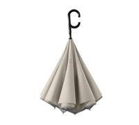 Baoblaze Parapluie inversé inversé, Protection Solaire, Temps pluvieux, sans Gouttes, Double Couche, étanche, Fermeture Automatique, Coupe-Vent