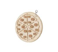 Baoblaze Parrot Jouet à Mâcher Stopper Puzzle Blocs en Bois Stimulus Mental Accessoire Educatif Oiseau Aptitude Recherche Convient pour Jeux Cognitifs, Pizza