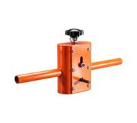 Baoblaze Passe-fils Électrique Machine à Fileter Murale Dispositif de Passage de Câble pour Ingénieurs Filière Semi Automatique En Acier Alliage Résistant à L', Orange