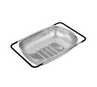 Baoblaze Passoire Extensible | Conception Gain Place, Passoire Cadre En Acier Inoxydable, Résistante à la, pr Cuisine, 28x19x8cm, Trous Denses