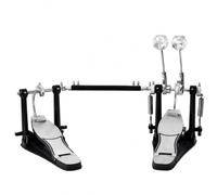 Baoblaze Pédale Double de Grosse Caisse Pédale de Batterie Pédale Basse Tambour Pédale Jumelée Mécanisme de à Haute Réactivité Angle et Tension