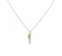 Baoblaze Pendentif Parent-Enfant é (Lot de 2) - Cadeau Sentimental - Collier Pendentif é - Design Symbolique - Collier Représentant des Figures, 2 pièces