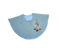 Baoblaze Perrot Anti Scratch Spirder Protecteur, Châle de Couches, épaule à Animaux de Compagnie Anti-Morsure, Couche d'oiseau pour Finches Sun Conure Macaws, Bleu