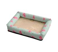 Baoblaze Pet Pet Pet Pet Summer Kennel Mats Supplies pour Animaux imperméables Confortables Nons de Folie pour Chiens de Chien Nid pour Chat pour Minou, A