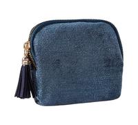 Baoblaze Petit Coffret à Bijoux de, Pochette à Bijoux à 5 Compartiments, Sac de Rangement idéal pour Les d'affaires et, Profondeurs Obscures