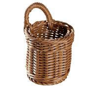 Baoblaze Petit Panier Mural tissé à Suspendre, Organiseur Multifonctionnel pour Fleurs, légumes, clés, Fruits, Armoire, Jouets