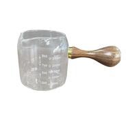 Baoblaze Pichet en verre pour expresso avec bec verseur, idéal pour les restaurants, cafés et la cuisine domestique, 250 Ml