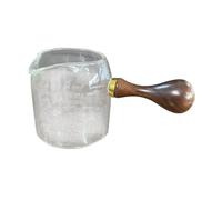 Baoblaze Pichet en verre pour expresso avec bec verseur, idéal pour les restaurants, cafés et la cuisine domestique, 200ml