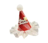 Baoblaze Pince à cheveux de noël, accessoires de coiffure uniques pour soirée déguisée en Club, Rouge