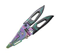 Baoblaze Pince à Dénuder Outil Manuel Polyvalent Pinces de Raccordement Multifonction En Acier Manche PVC Adaptée Aux Projets de Rénovation Électrici