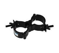 Baoblaze Pince à Treillis Lumineuse pour Tube OD 32-35 Mm pour Appareils D'éclairage DJ, Utilisation sur Scène, DJ, Bar, Pub, événement, Théâtre, Disco, noir