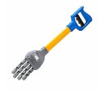 Baoblaze Pince Mécanique Jouet Main Robotique à Gâchette avec Griffe Cinq Doigts Prise en Robuste Portée Étendue 36cm Adaptée aux Jeux d'Imagination Activités , Bleu , Grand