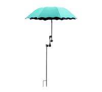 Baoblaze Pince Universelle pour Parasol de Jardin, Diamètre 95 Cm, Protection Solaire, Lac Bleu
