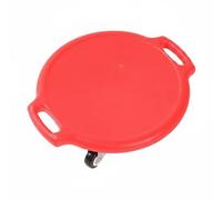 Baoblaze Planche d'Équilibre Enfant Planche Rouleau Planche à roulettes Éducative Scooter d'Intérieur Jouet Moteur avec Plateforme Ronde Stable et Roulement, Rouge