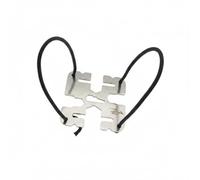 Baoblaze Plaque de Poids de Plongée Porte-poids Support de Lest Fixation Stable Plaque Arrière Installation Facile Acier Inoxydable 316 Anti-dérapage pour