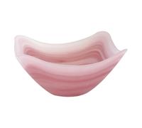 Baoblaze Plat de présentation carré en verre, coupe à fruits décorative, présentoir à desserts pour mariage, anniversaire, fiançailles, Type Givré