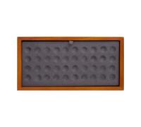 Baoblaze Plateau de présentation de Bijoux, présentoir de Bijoux, Plateau Vide, Support pour Perles en Vrac, vitrine de Pierres précieuses, tiroir, vendeurs, Gris Pointillé