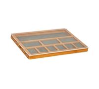 Baoblaze Plateau de tri de Perles, élégant et compartimenté, avec Couvercle en Acrylique, idéal pour Organiser Vos Perles et créer des Bijoux, Style D