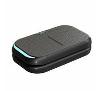 Baoblaze Plateforme Machine de Fitness Appareil d'Entraînement Plateforme d'Oscillation avec Écran Led et Musique Moteur Silencieux Niveaux d'Intensité Base, Noir